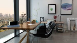 Bureau design dans une maison
