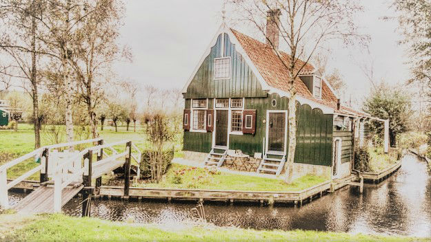 maison en bois