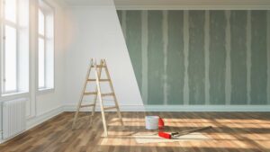 Studio en pleine rénovation