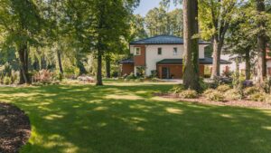 Villa avec un jardin